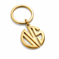 POLISHED GOLD OVS KEYCHAIN